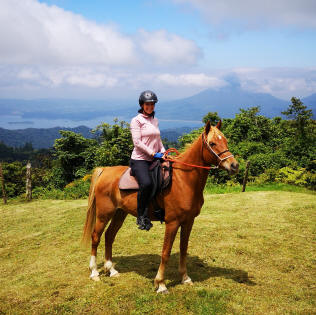 Horseback To Volcano Arenal look out