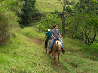 Monteverde horseback riding 2